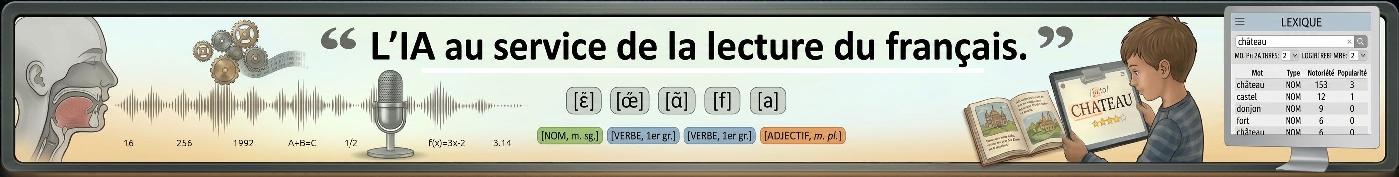 L'IA au service de la lecture du français